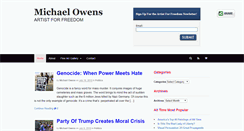 Desktop Screenshot of michaeloart.com